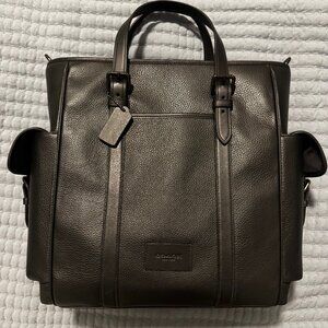 Coach Sprint Tote BLACK COPPER FINISH/BLACK/BLACK